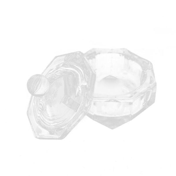 

nail art kits manicure styling tool transparent diy clear dappen dishes cup with lid