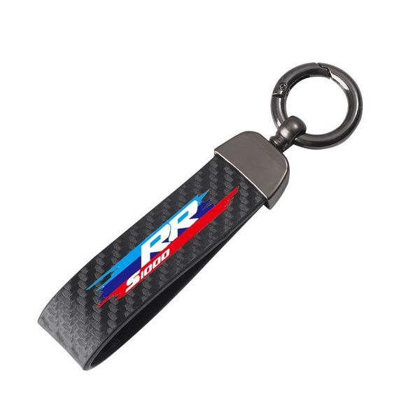 

keychains for s1000xr s1000rr 2014 2021 motorcycle lanyard key carbon fiber ring, Silver