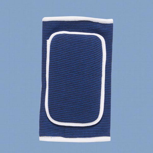 

sports fitness elbow brace pad knitted thick sponge sleeve support for workout basketball fo & knee pads, Black;gray