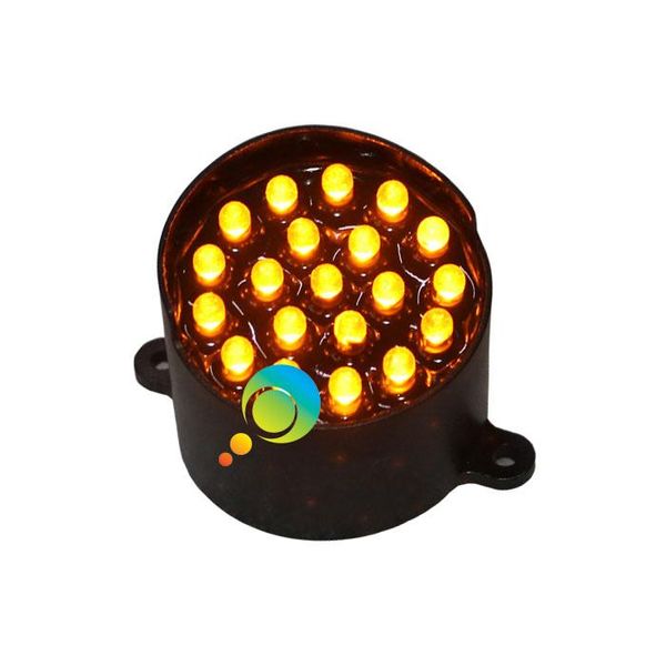 

customized 52mm led pixel cluster yellow light traffic module