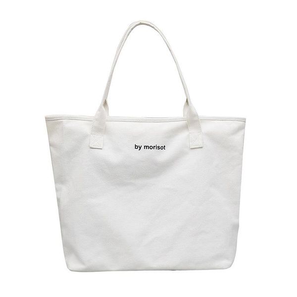 

evening bags ladies simple canvas handbag fashion all-match reusable shopping bag casual lady student school shoulder
