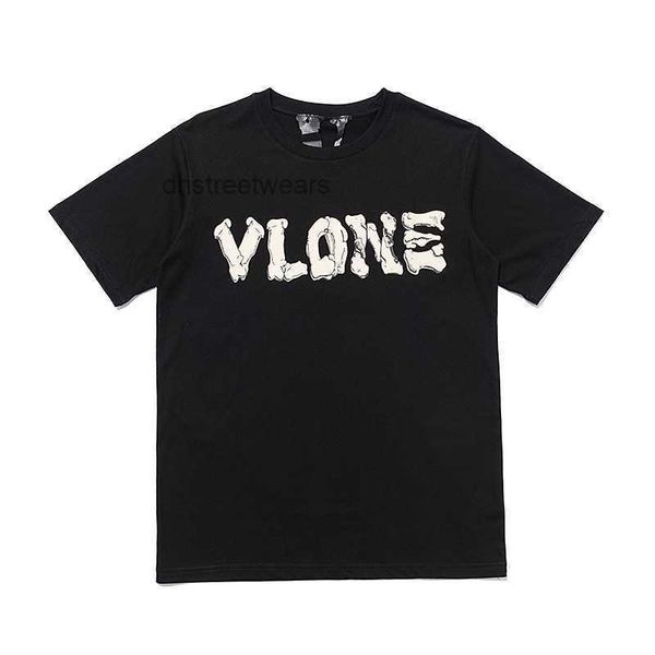 

dhstreetwear t shirts bone big letter print short sleeve t-shirt men and women hip hop lovers half sleeve, White;black