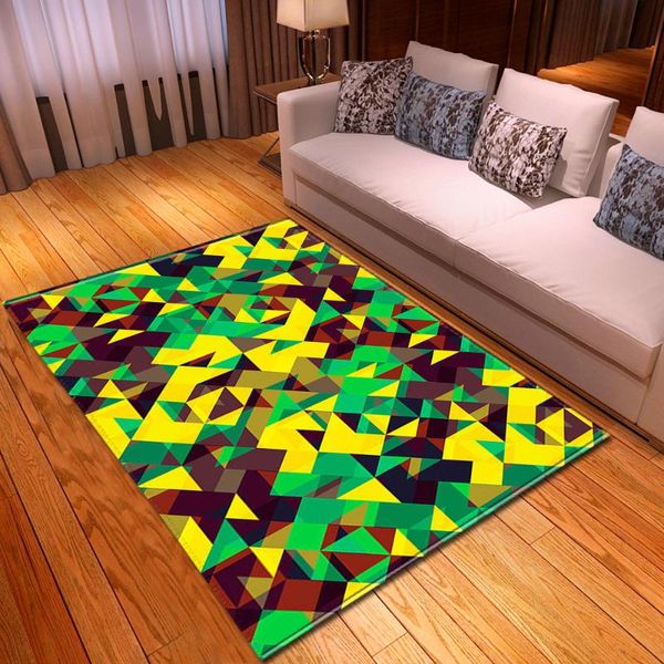 

carpets geometric carpet home bedroom 3d printing dining room modern living non-slip large crawling rugs children ground mat