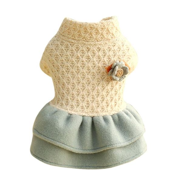 

dog apparel transer creative fashion cute princess dress autumn and winter comfort cat clothing for drop 19dec