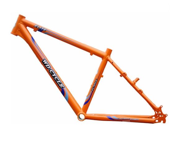 

bike frames mtb mountain bicycle frame 26*14" v brake disc orange color