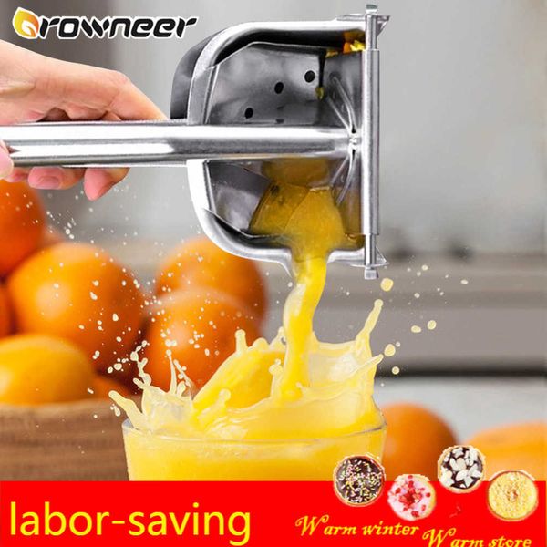 2 Style Handheld Juicer Squeezer Manuel Citron Orange Clip Économie de main-d'œuvre Fruit Santé Cuisine Portable Levier Structure Machine 210628