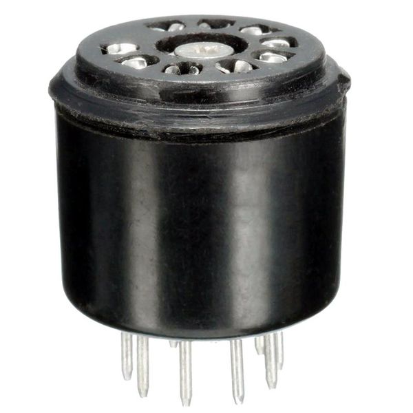 

4x 9pin bakelite vacuum tube socket saver base for 12ax7 12au7 ecc82 ecc83 amps, 4 pcs other lighting system