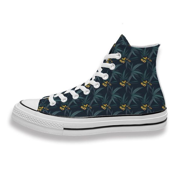 

custom printed morphine leaf and flowers sneakers high mens womens running shoes skateboard diy trainers canvas casual shoe