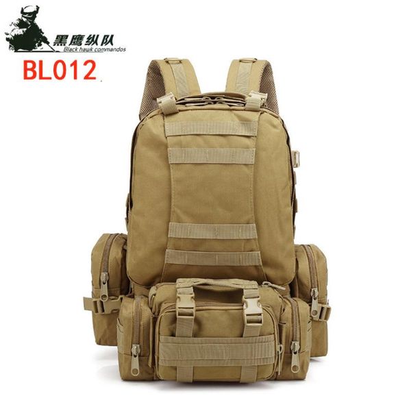 

backpack 50l sports outdoor camouflage pack, army fan hiking pack shoulder tactical
