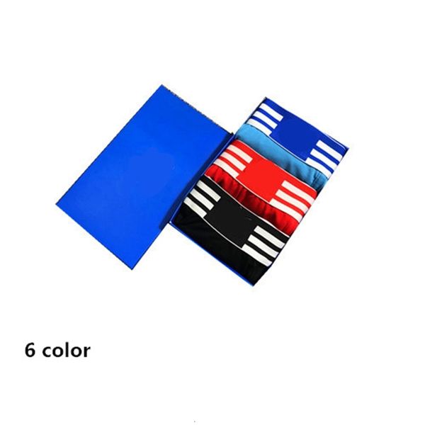 

underpants brand designer mens boxer briefs 3pcs/lot print fashion cotton boxers breathable underwears for 7iaq, Black;white