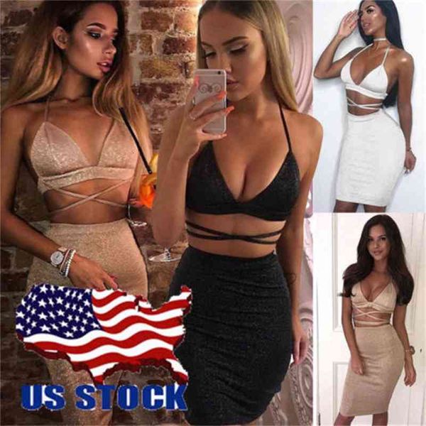

casual dresses women sleeveless bandage bodycon evening party club short mini high waist halter dress yq82, Black;gray