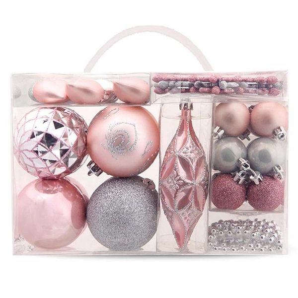 

party decoration christmas balls snowflake pendants tree hanging ornaments for home xmas year's festival decor