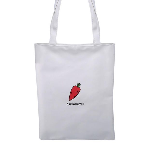 

evening bags women shopping bag cartoon fruit patterns simple leisure student daily use large capacity tote femme