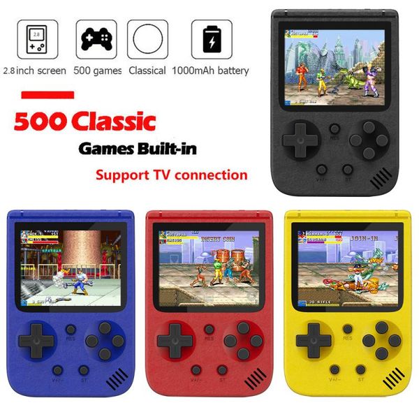

portable game players classic handheld machine kids console toy with music playback retro children pleasure games player