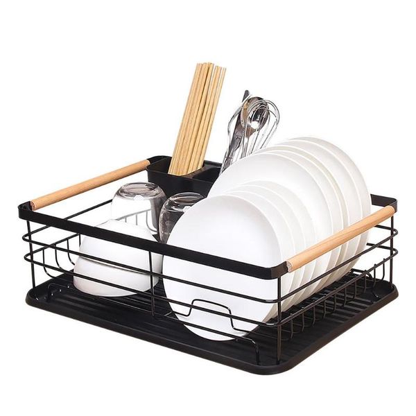 

kitchen storage & organization iron dish drying rack light duty counterutensil organizer for home cutlery hold up to 9 plates metal