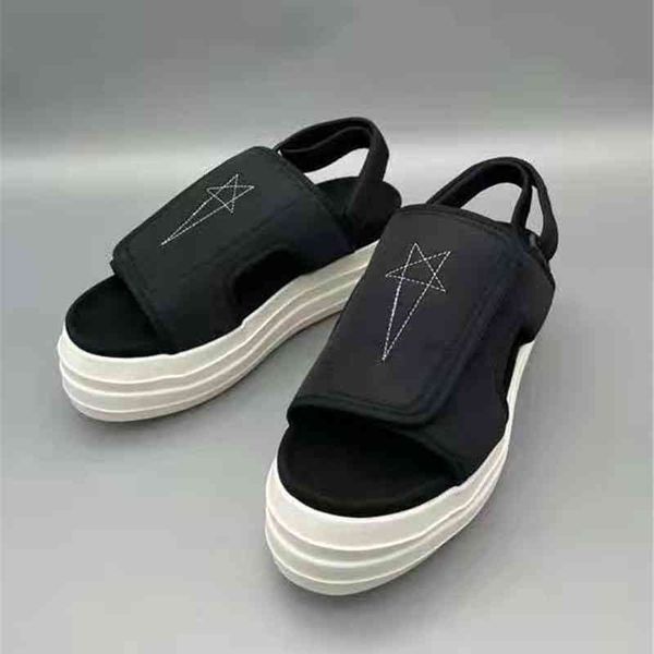 

sandals double sole women's platform summer thick bottom 12#20/20d50 nwgf, Black