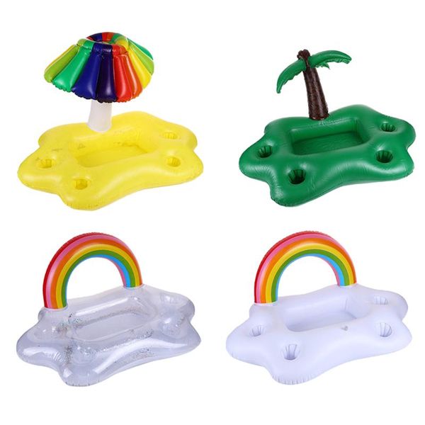 

pool & accessories float drink holder swimming toys floats kids baby inflatable ring paddling game