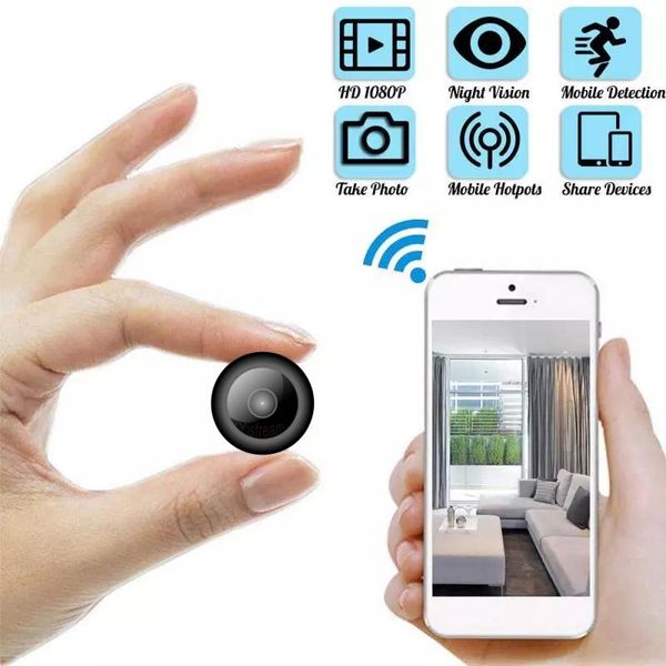 

1080p secret camera hd mini wifi camcorder motion detection home security cam night vision ip p2p nanny dvr cameras