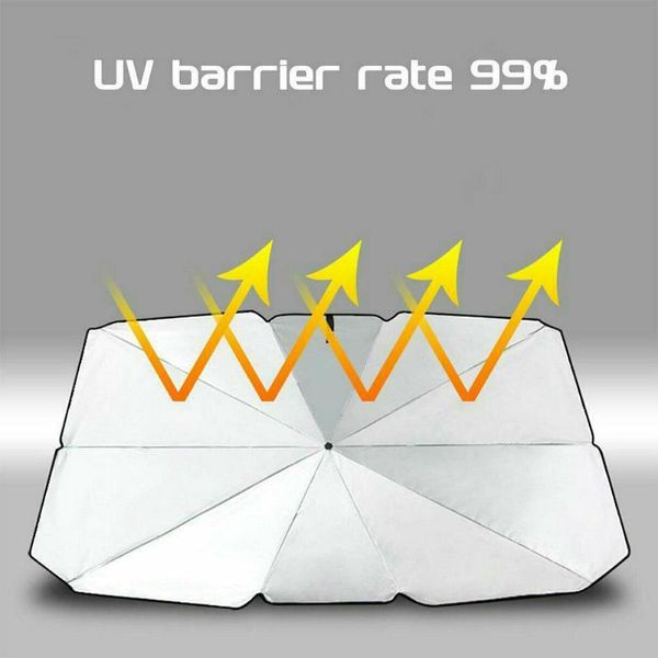 

1pcs car windshield parasol accessories convenient front gear sunshade screen heat insulation