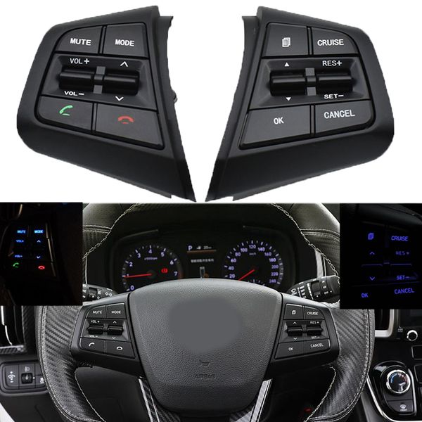 Para Hyundai Creta 2.0L IX25 Switch Distância Botões de Cruzeiro Controle Bluetooth Remoto Volume Acessórios