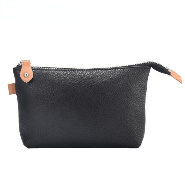 

cosmetic bags & cases first layer genuine leather women make up organizer bag