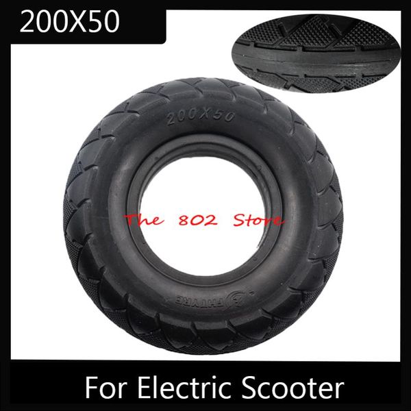 

motorcycle wheels & tires 200x50 8 inch scooter non-pneumatic solid tire puncture resistant tyre accessories fit electric rear motor