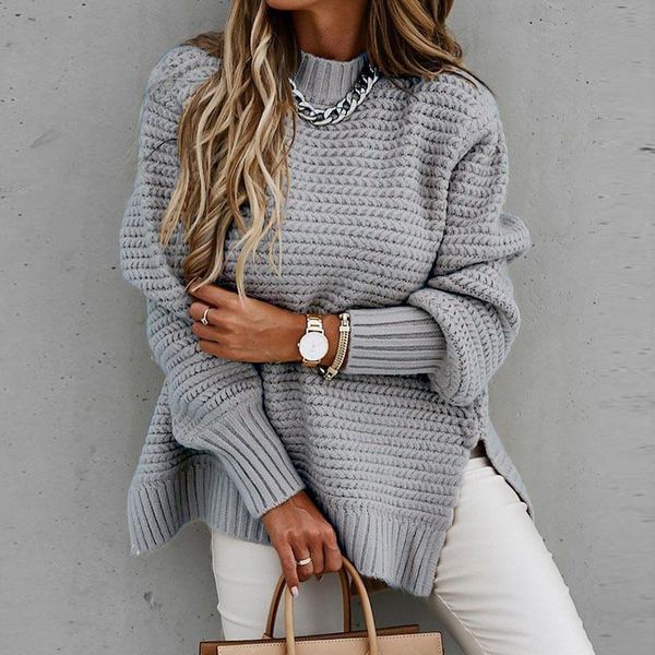 

women's sweaters winter casual short oversize thick sweater pullovers women 2022 loose elegant female long sleeve pullover x164, White;black