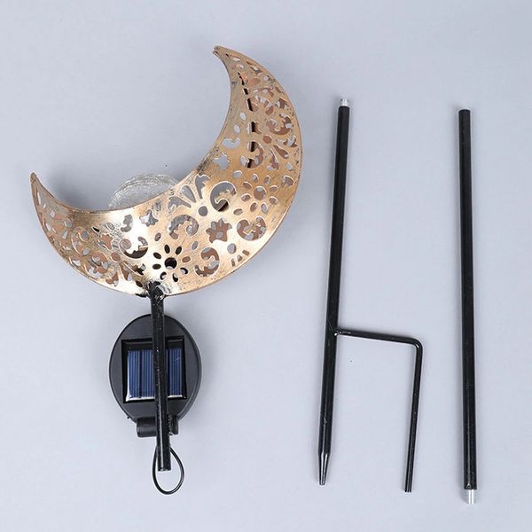 

led solar flame light sun moon garden effect waterproof outdoor lights landscape decorative - a