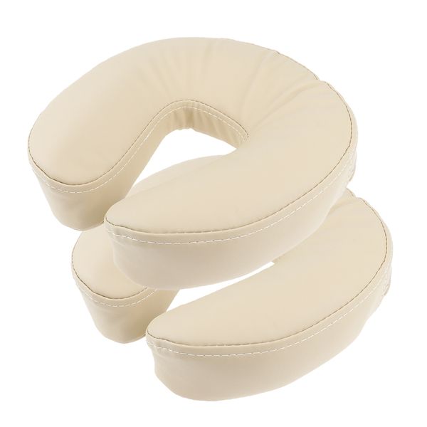 

2 pcs u shape face down pillow massage table salon neck port cradle cushion massage relaxation