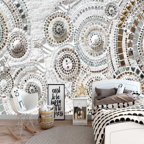 

milofi 3d custom wallpaper opal ceiling illustration wallpapers