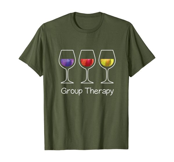 

Group Therapy Wine T-shirt, Mainly pictures