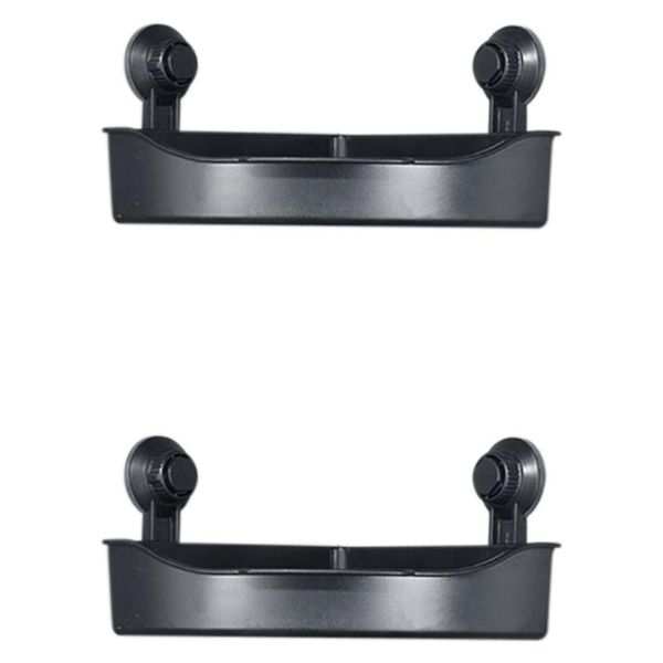 

bathroom storage & organization corner shelf rack suction cup soap bottle holder plastic abs kitchen