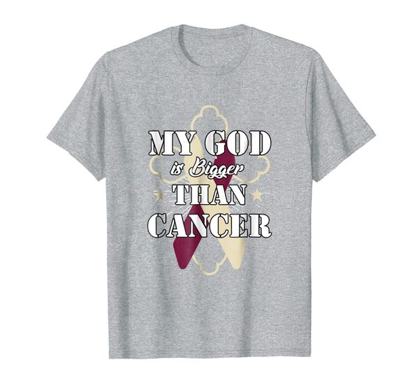 

My God Bigger Than Cancer Head and Neck Cancer Shirts Gift, Mainly pictures