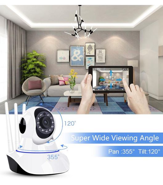 

wifi ip camera home security baby monitor pet cctv night vision cam wireless cameras