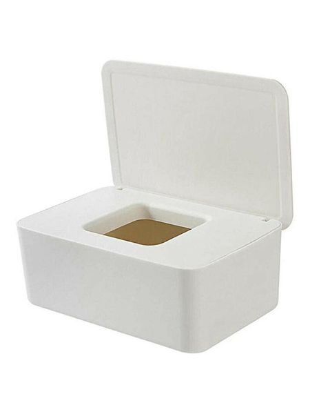 

dustproof wet wipes storage box with lid home desktissue portable dispenser boxes & napkins