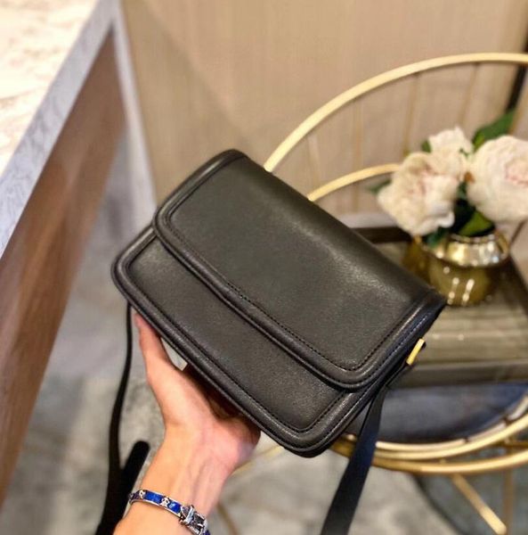 

pure color women's small square bag designer simple style shoulder bag high-end clamshell messenger bag handbag