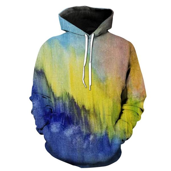 

men's hoodies & sweatshirts spring and autumn art graffiti hoodie 3d digital print harajuku shirt mens sweatshirt oversized streetwear, Black