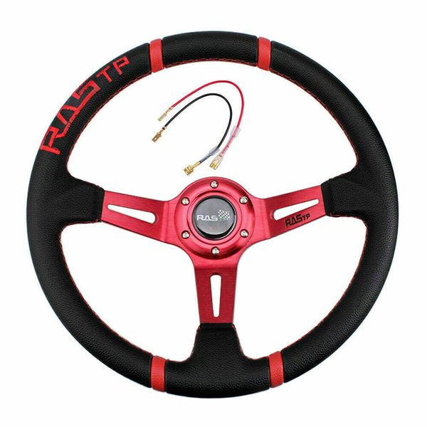 

14in steering wheel & quick release adapter hub boss kit for 6 holes adapter