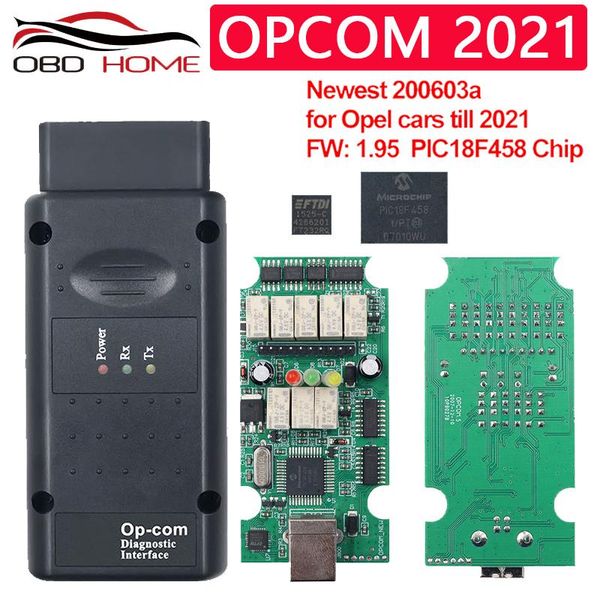 

code readers & scan tools opcom 2021 obd2 car accessoriesdiagnostic tool v1.99 for with pic18f458 ftdi v1.7 can bus be flash update