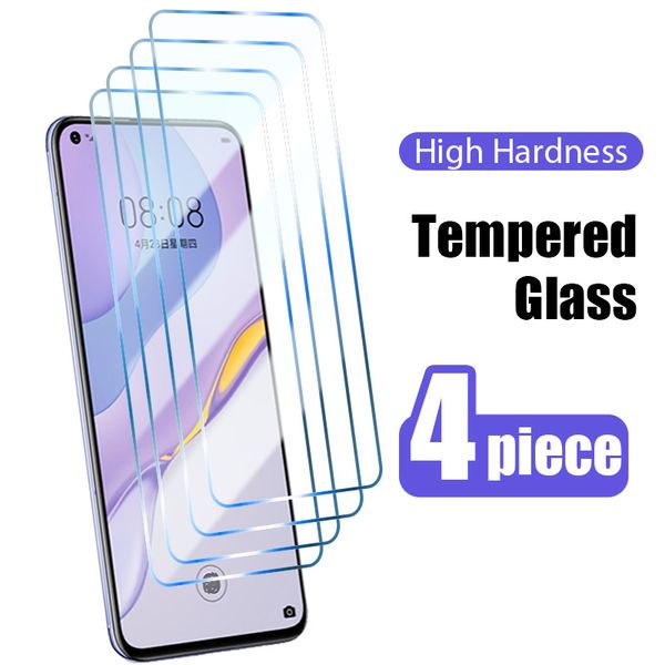 

lx brand 4pcs protective glass for huawei p30 p40 p20 lite pro screen protector for huawei mate 20 30 lite p smart z s y9s y9a