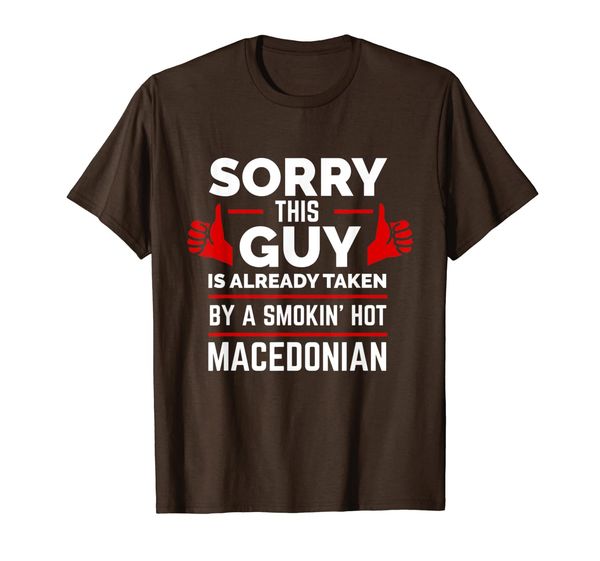 

sorry this guy is taken by smoking macedonian macedonia t-shirt, White;black