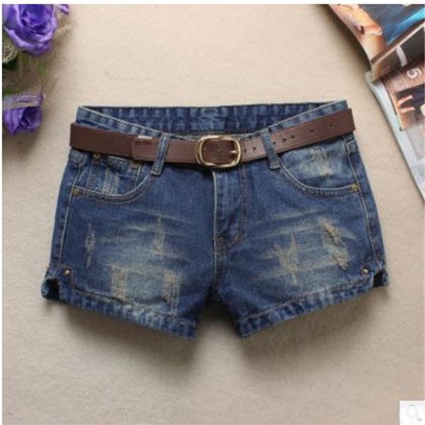 

women's shorts elegant women hole denim korean fashion jean for female split summer autumn coaboy short without belt j2429 gt9b, White;black