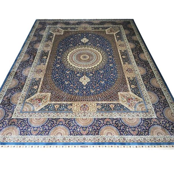 

persian carpet hand knotted silk carpets for living room sunfloral design parlor rug 9x12 foot