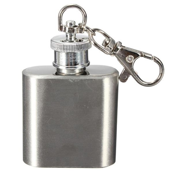 

hip flasks 1oz portable whiskey stainless steel flask 304 28 ml flachmann pocket metal small mini alcohol bottle