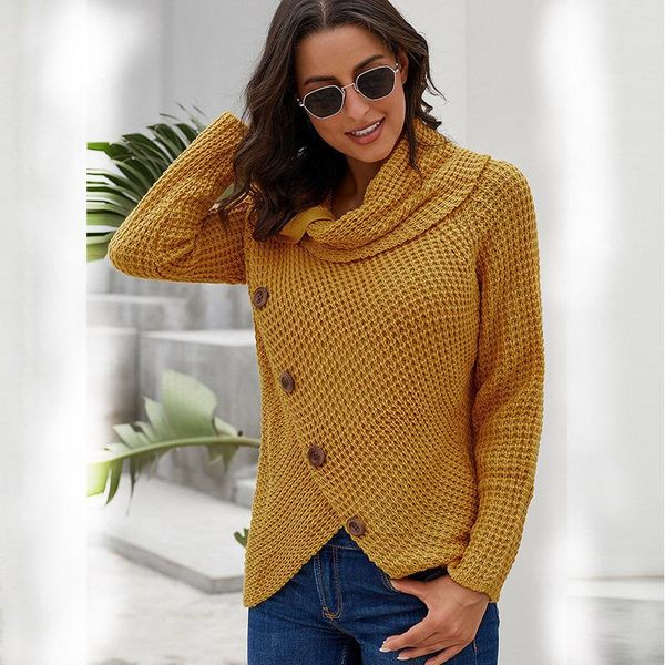 

women's sweaters for women fall 2021 clothing streetwear computer knitted turtleneck full pullovers plus size lady, White;black