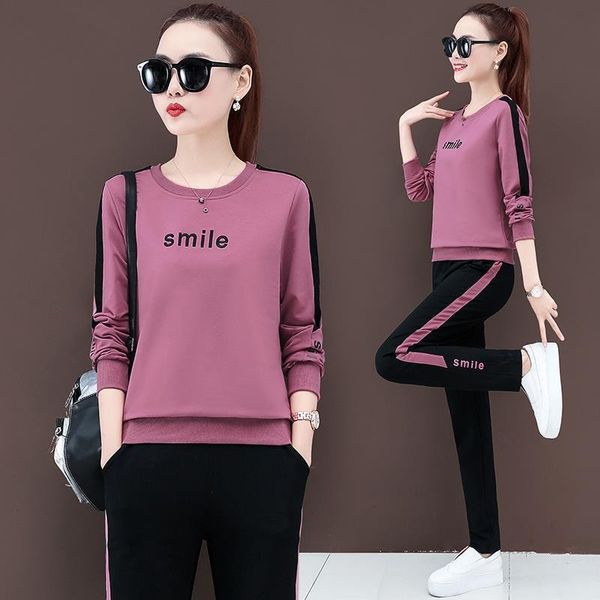 

fall clothes two piece set womenpant and 2 sets outfits autumn korean style trendy, White
