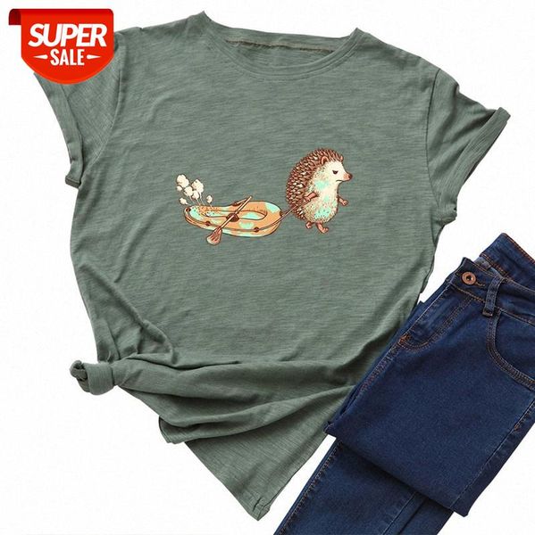 

women's loose round neck short-sleeved cotton t-shirt t271 #jg8g, White