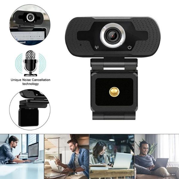 

webcams webcam 1080p hd with microphone computer camera for video conferencing online teaching