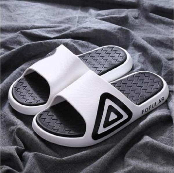 

men women sandals chaussures white yellow slides slipper mens womens soft home beach l slippers shoes size 36-45 03, Black