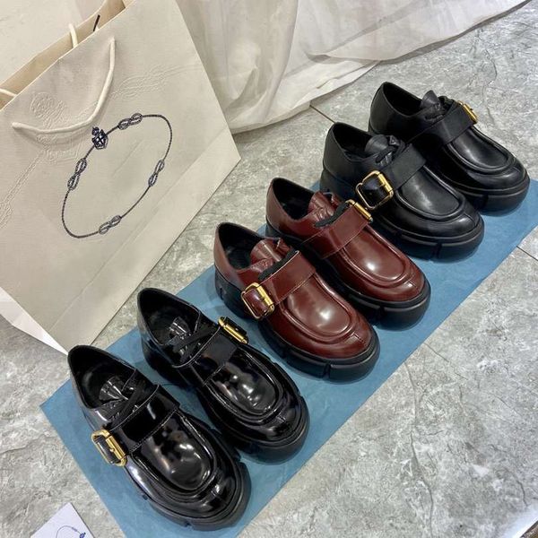 

2021 designers shoe casual shoes spring and fall fashion confortable obliques womens outdoor platform with box size 34-40, Black